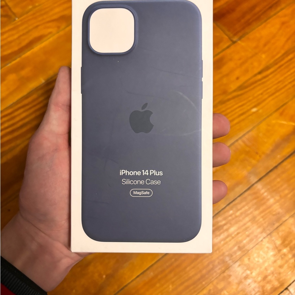 Apple Silicone iPhone 15 Plus Dark Blue